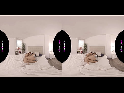 ❤️ PORNBCN VR Två unga lesbiska kvinnor vaknar upp kåta i 4K 180 3D virtual reality Geneva Bellucci Katrina Moreno ❤️❌ Super sex at us ❌